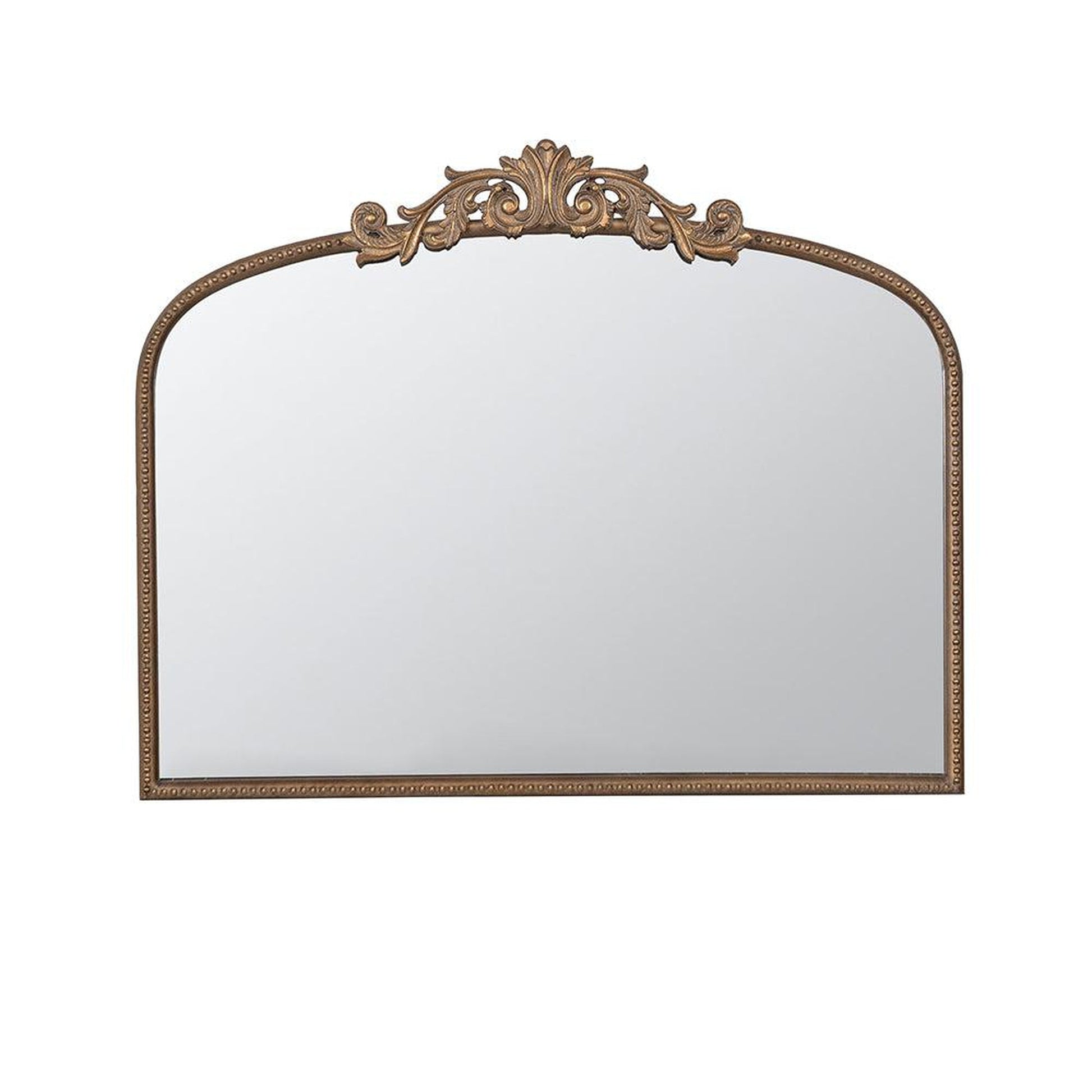 A&B Home 40" x 32" Bundle of 15 Rectangular Gold Metal Frame Wall-Mounted Mirror