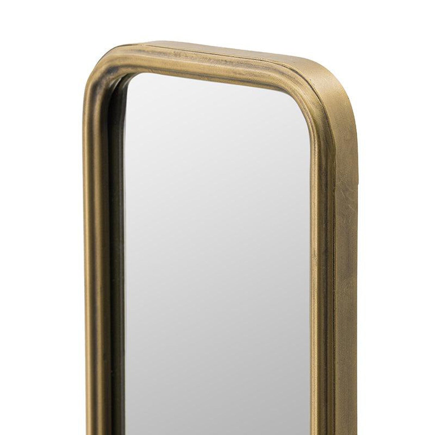 A&B Home 8" x 47" Bundle of 25 Full-Length Chic Gold Glass Frame Wall-Mounted Mirror