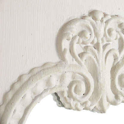 A&B Home Alcott 29" x 54" Bundle of 8 Rectangular Distressed White Wooden Frame Wall-Mounted Mirror