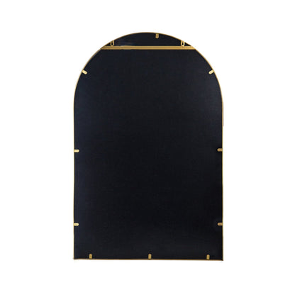 A&B Home Celine 24" x 36" Bundle of 20 Arched Shaped Gold Metal Frame Wall-Mounted Mirror