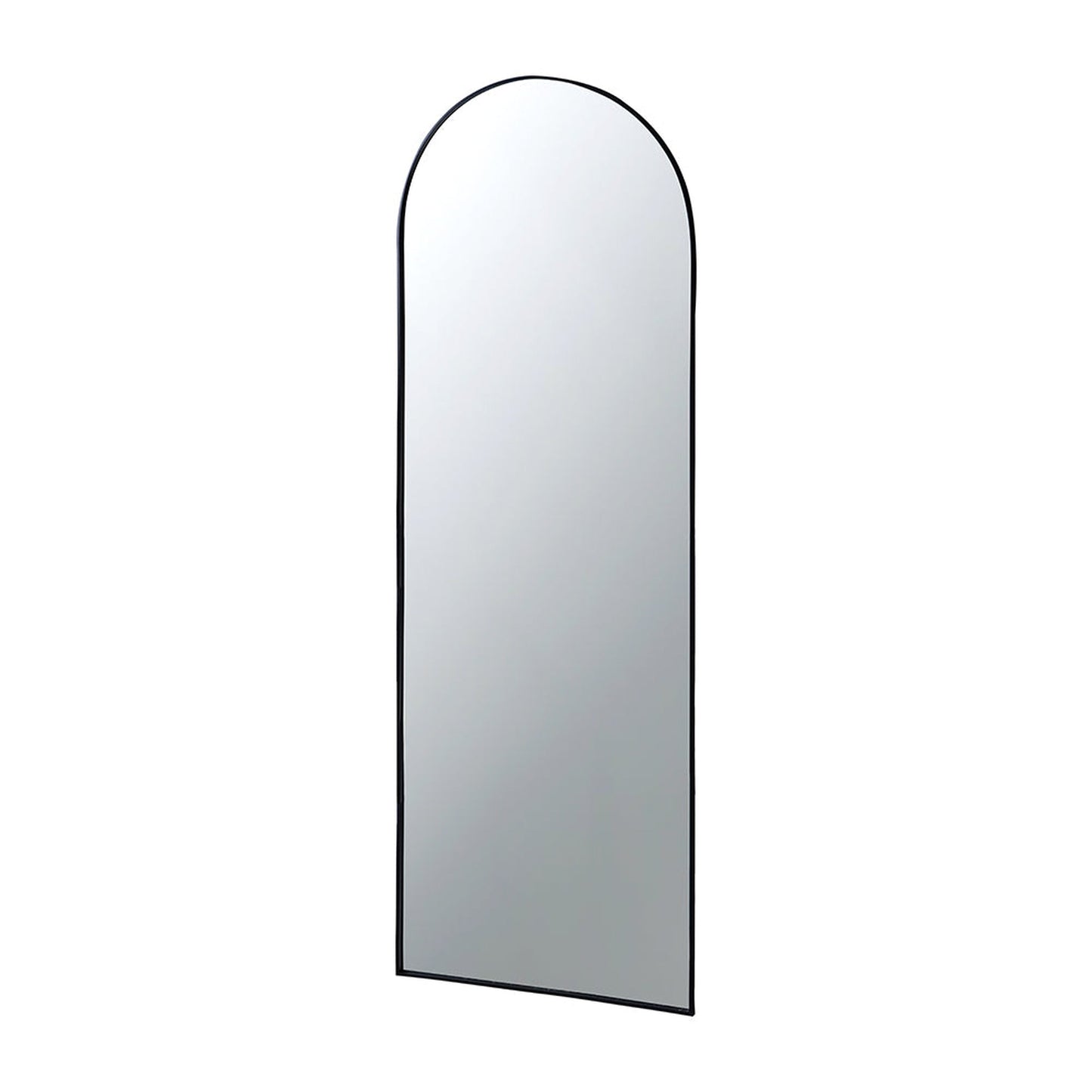 A&B Home Celine 28" x 74" Bundle of 9 Arched Shaped Black Metal Frame Wall-Mounted Body Mirror