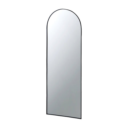 A&B Home Celine 28" x 74" Bundle of 9 Arched Shaped Black Metal Frame Wall-Mounted Body Mirror