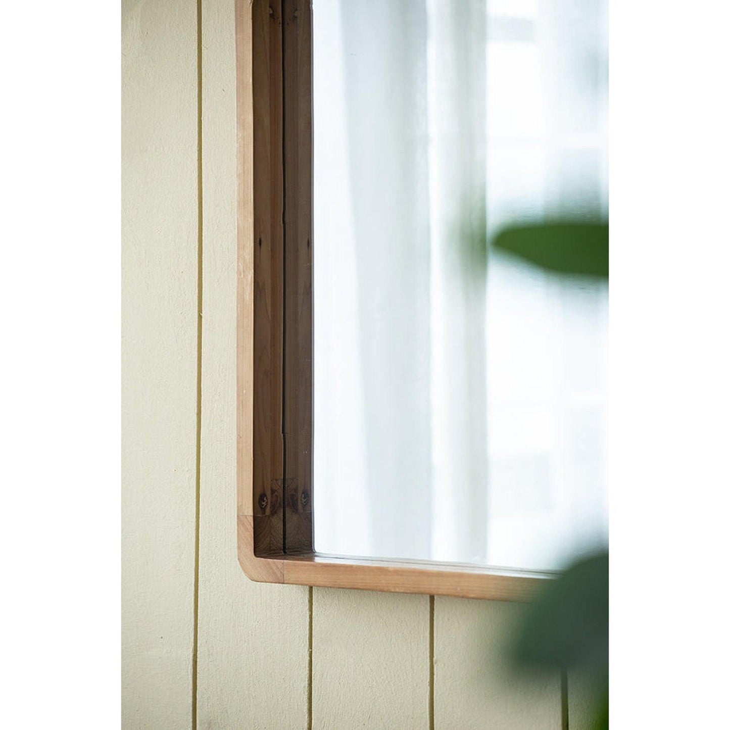 A&B Home Charleston 24" x 35" Bundle of 15 Rectangular Warm Brown Wooden Frame Wall-Mounted Mirror