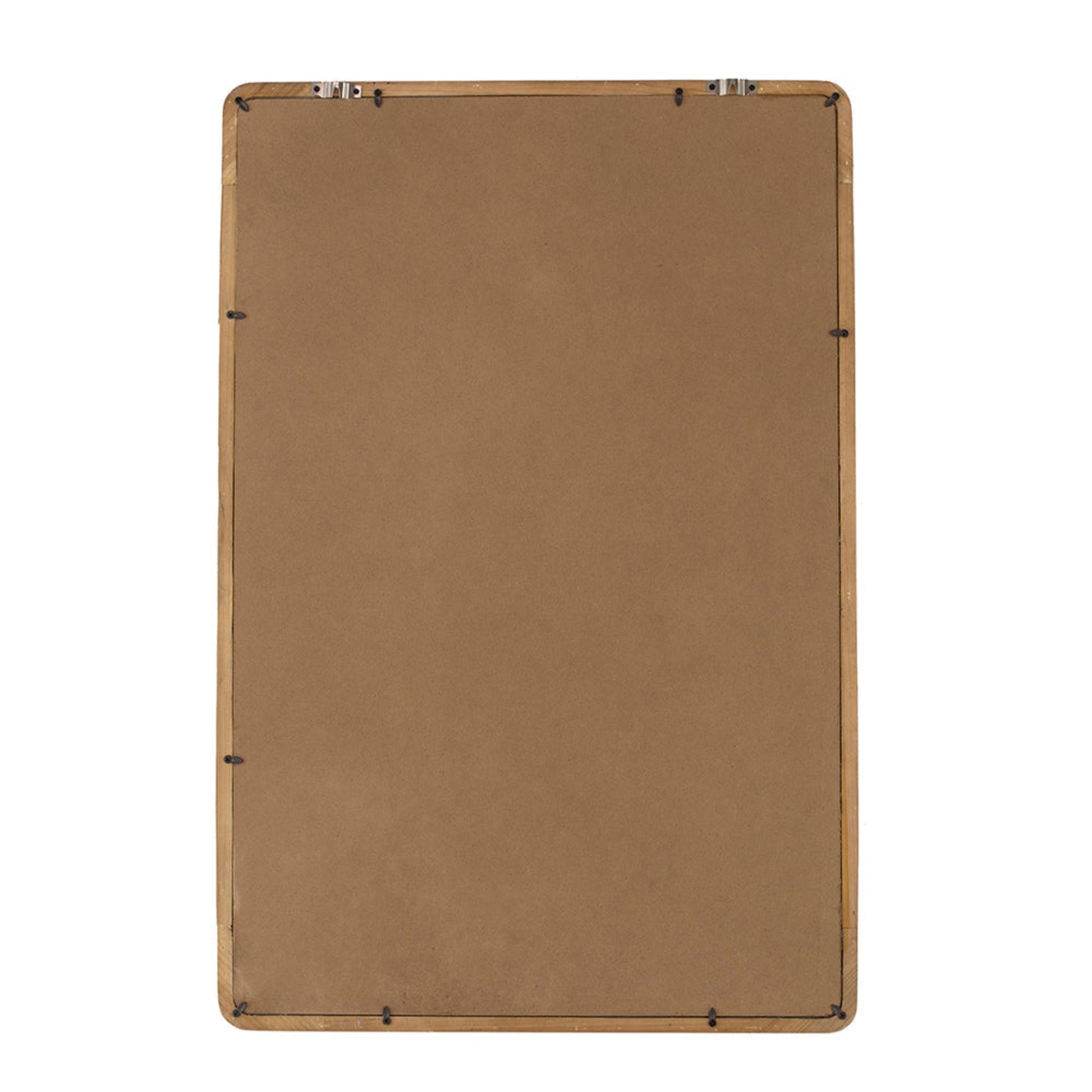 A&B Home Charleston 24" x 35" Bundle of 15 Rectangular Warm Brown Wooden Frame Wall-Mounted Mirror