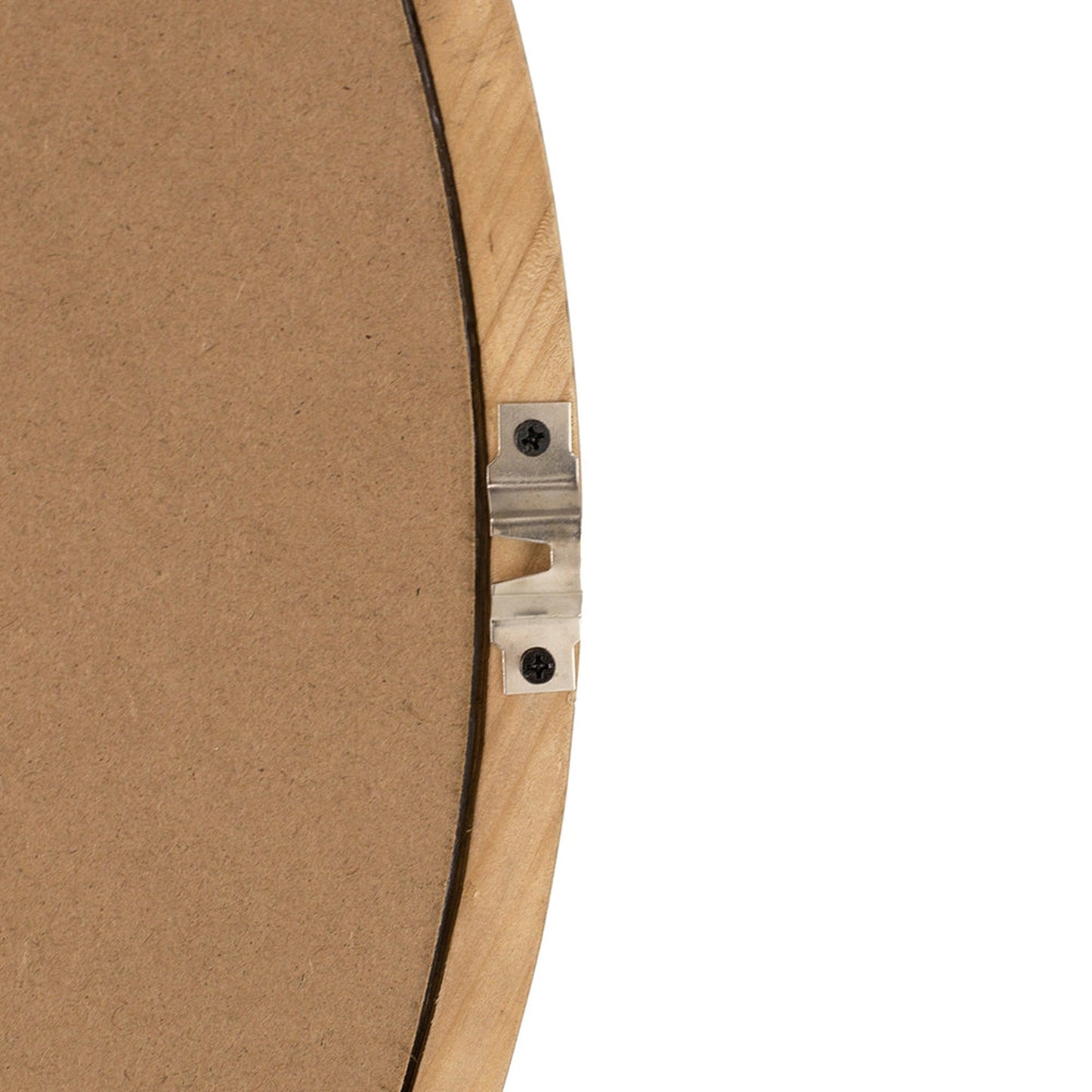 A&B Home Charleston 28" x 28" Bundle of 20 Round Warm Brown Wooden Frame Wall-Mounted Mirror