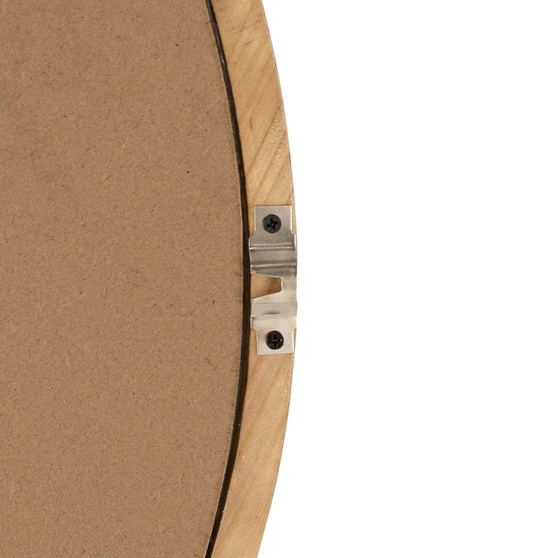 A&B Home Charleston 28" x 28" Bundle of 20 Round Warm Brown Wooden Frame Wall-Mounted Mirror