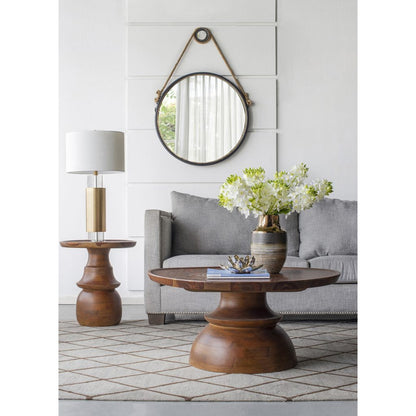 A&B Home Cleveland 30" x 30" Bundle of 15 Black Metal Frame Round Shape Wall-Mounted Mirror With Rope Strap