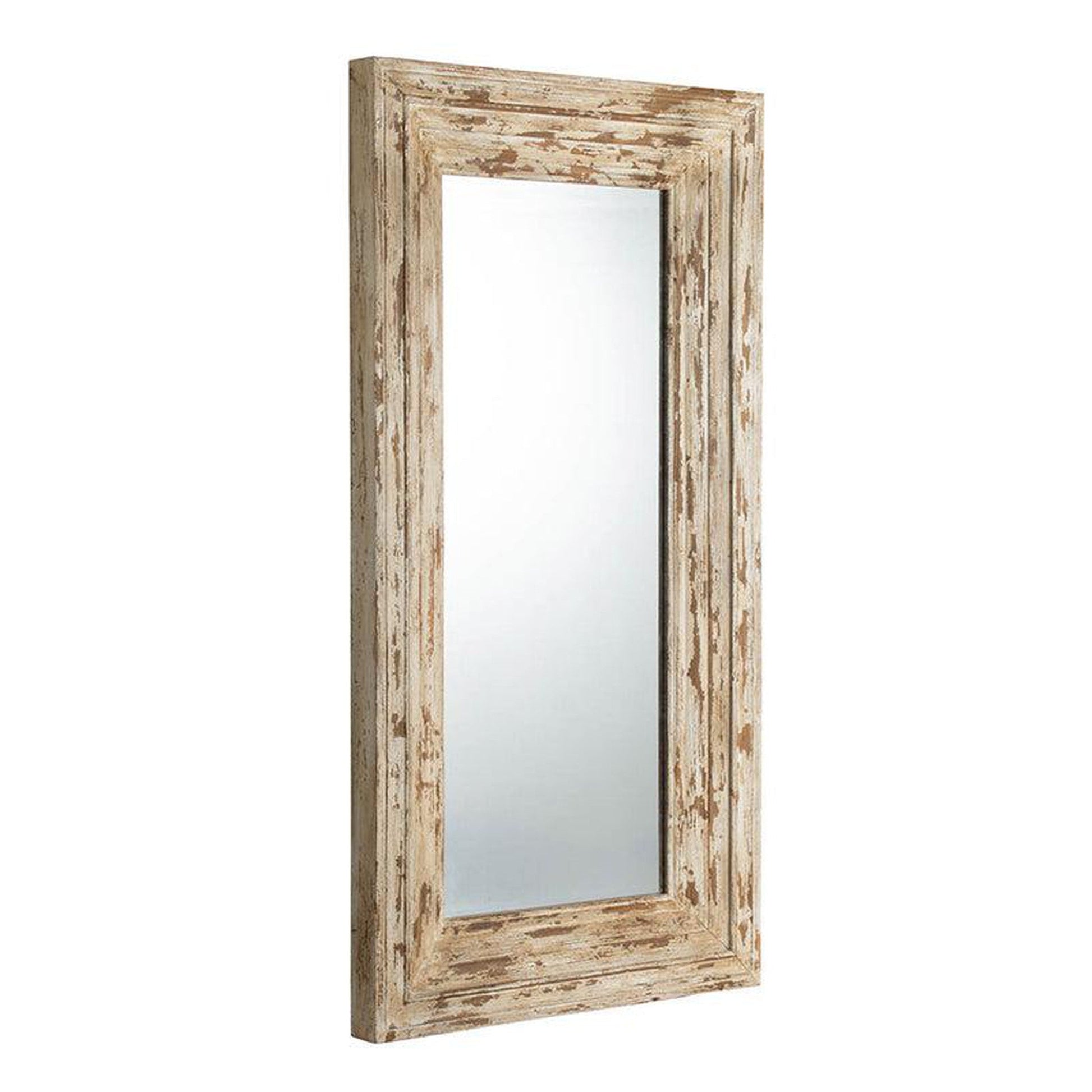 A&B Home Colfax 39" x 75" Bundle of 4 Rectangular Fir Wood Frame Floor Mirror