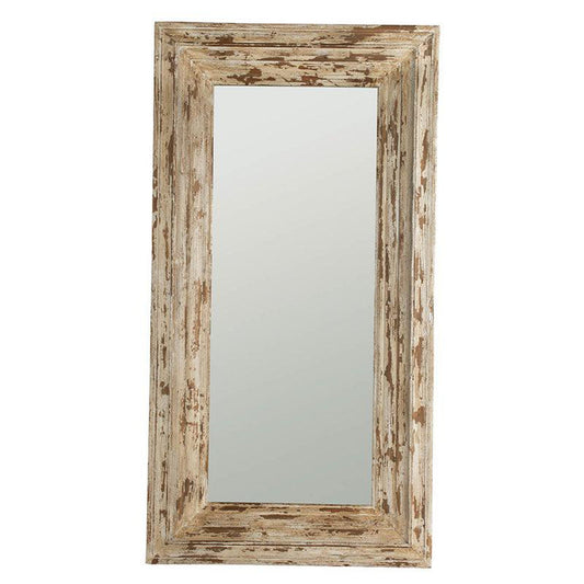 A&B Home Colfax 39" x 75" Bundle of 4 Rectangular Fir Wood Frame Floor Mirror