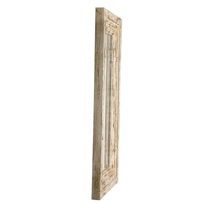 A&B Home Colfax 39" x 75" Bundle of 5 Full-Length Antique Brown Distressed Wooden Frame Wall-Mounted Mirror