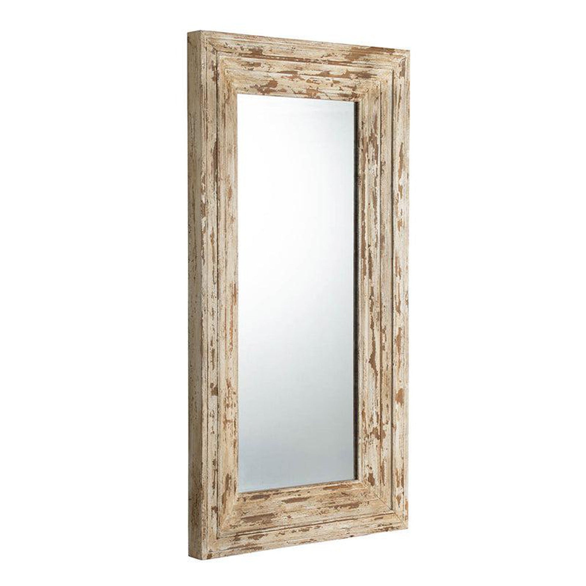 A&B Home Colfax 39" x 75" Bundle of 6 Rectangular Fir Wood Frame Floor Mirror