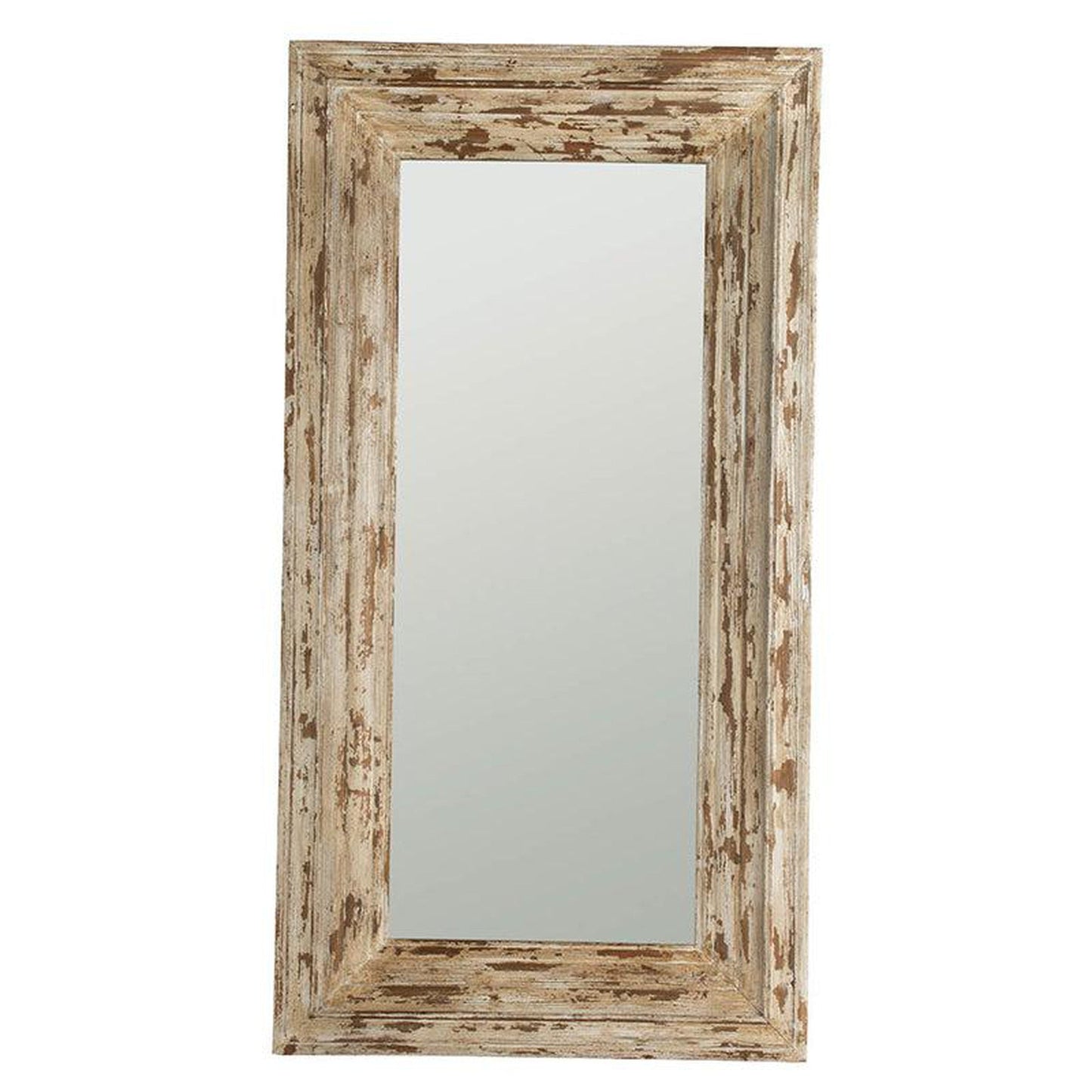 A&B Home Colfax 39" x 75" Bundle of 6 Rectangular Fir Wood Frame Floor Mirror