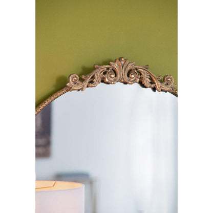 A&B Home Dia 30" x 32" Bundle of 14 Oval Shaped Gold Frame Wall-Mounted Mirror