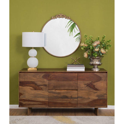 A&B Home Dia 30" x 32" Bundle of 20 Oval Shaped Gold Frame Wall-Mounted Mirror