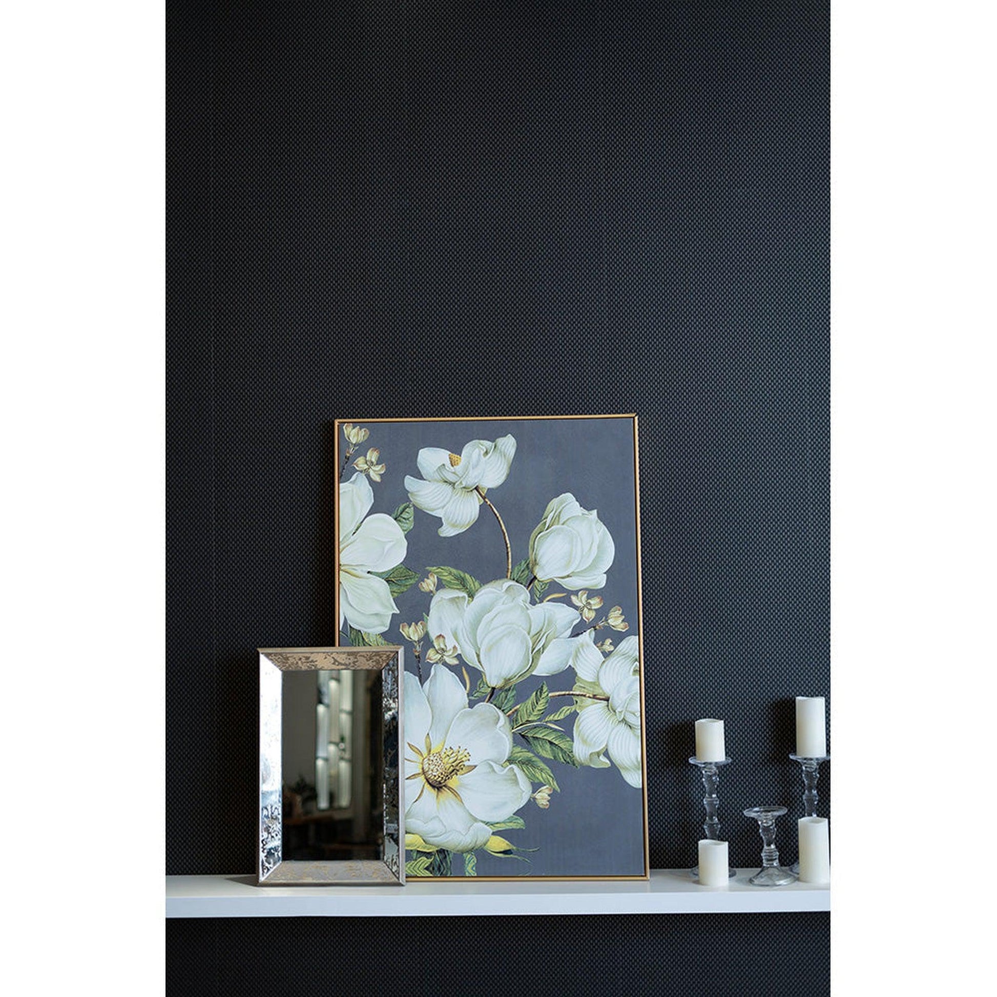 A&B Home Dorthea 10" x 12" Bundle of 96 Rectangular Shaped Accent Wood Frame Wall-Mounted Mirror