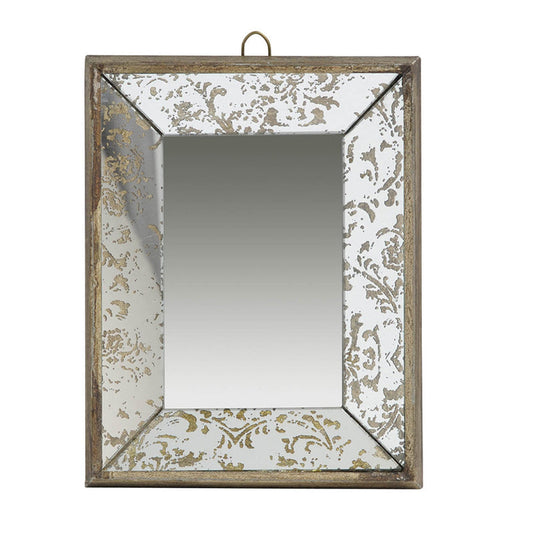 A&B Home Dorthea 10" x 12" Bundle of 96 Rectangular Shaped Accent Wood Frame Wall-Mounted Mirror