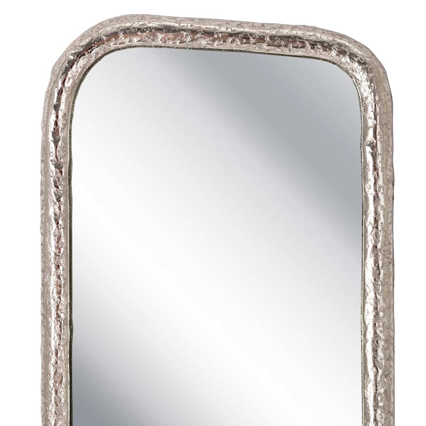 A&B Home Fiona 12" x 34" Bundle of 10 Rectangular Silver Aluminum Frame Wall-Mounted Mirror