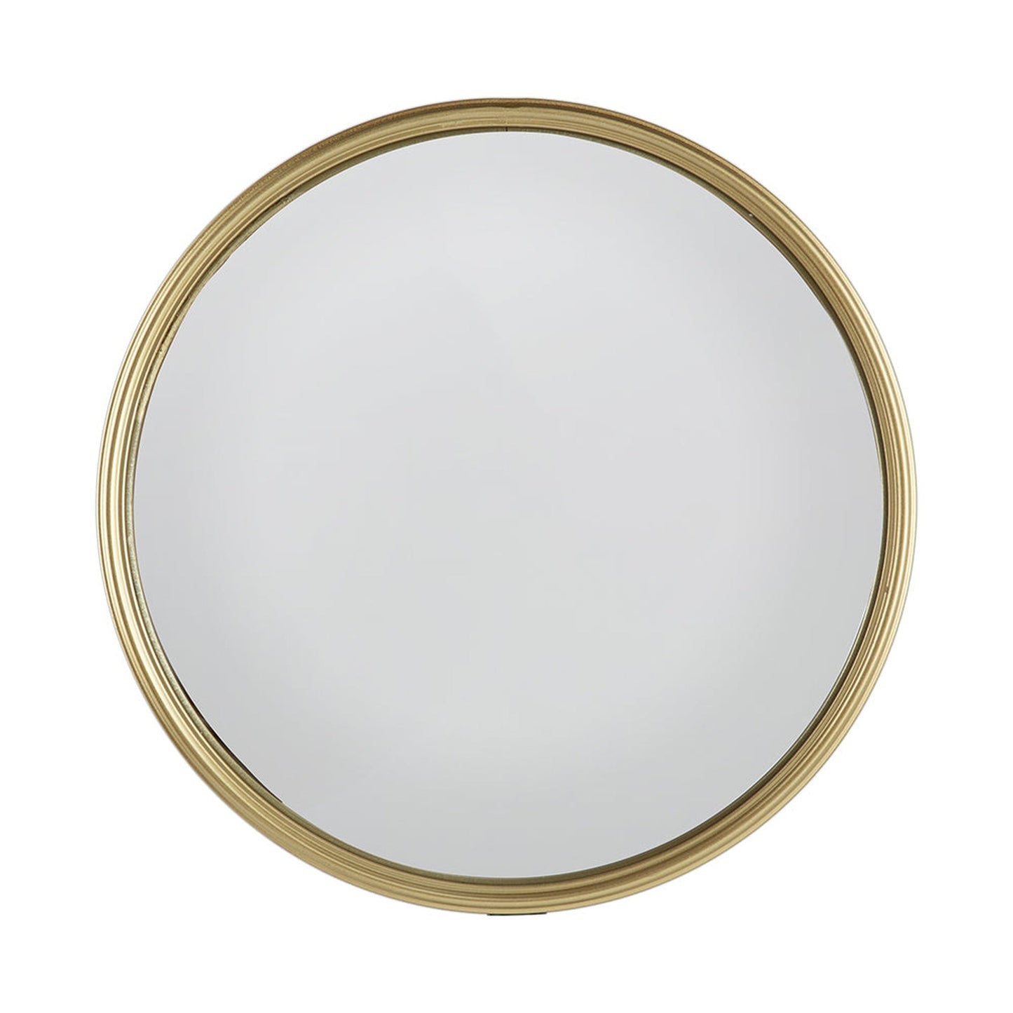 A&B Home Hannes 10" x 10" Bundle of 23 Convex Shaped Gold Metal Frame Wall-Mounted Mirror