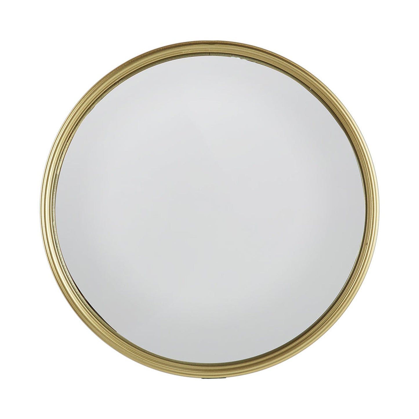 A&B Home Hannes 15" x 15" Bundle of 17 Convex Shaped Gold Metal Frame Wall-Mounted Mirror