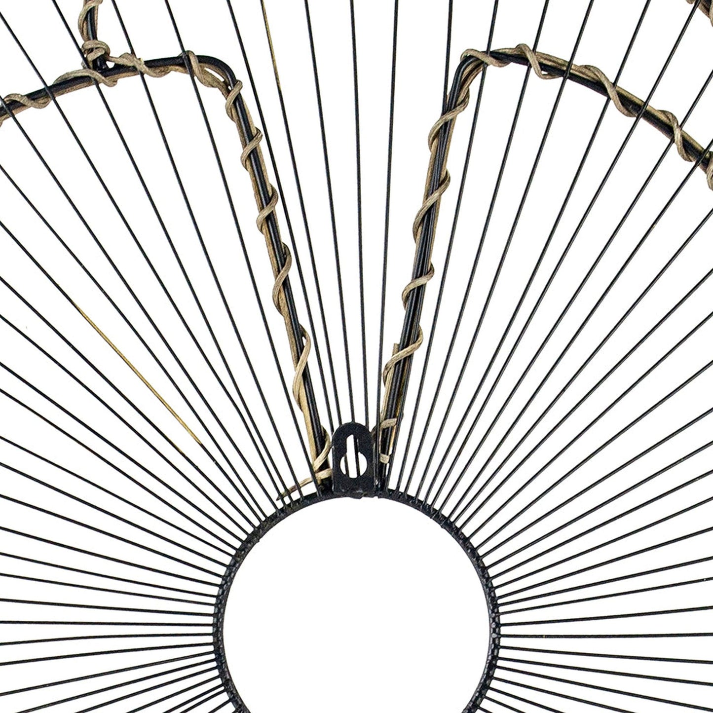 A&B Home Set of 3 Bundle of 12 Flower Decoration Gold Metal Frame Wall-Mounted Mirror