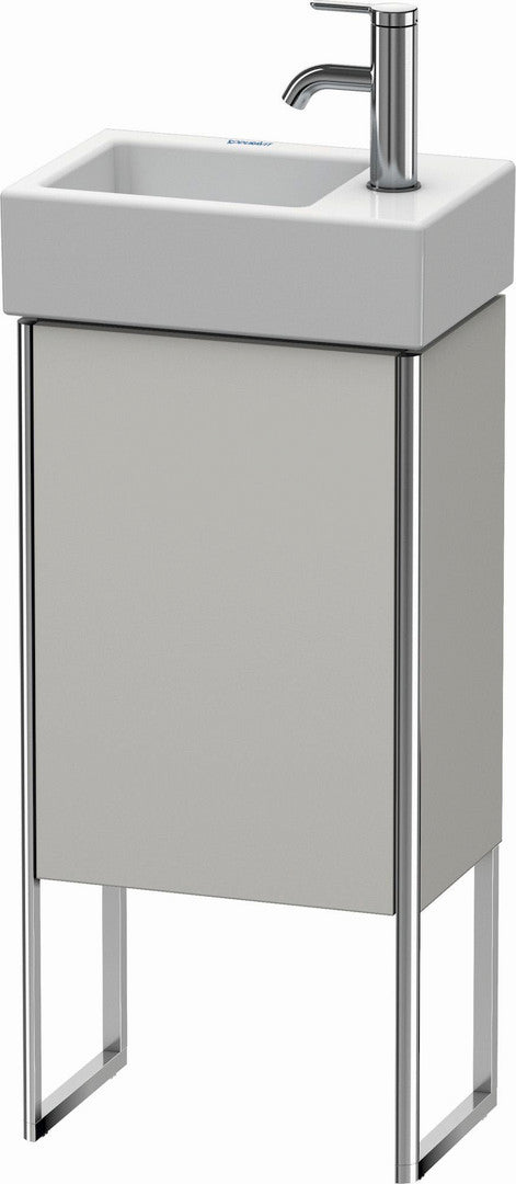 Duravit XSquare 14" Concrete Gray One Door Floorstanding Vanity Unit (XS4479R0707)