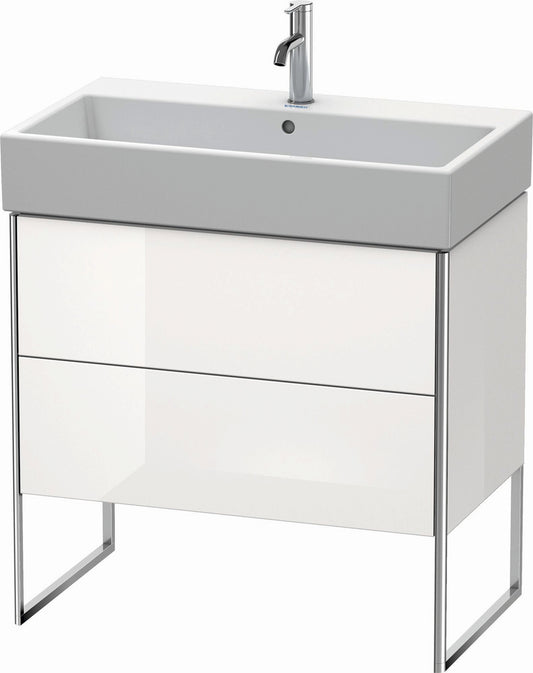 Duravit XSquare 31" White Two Drawer Floorstanding Vanity Unit (XS447502222)