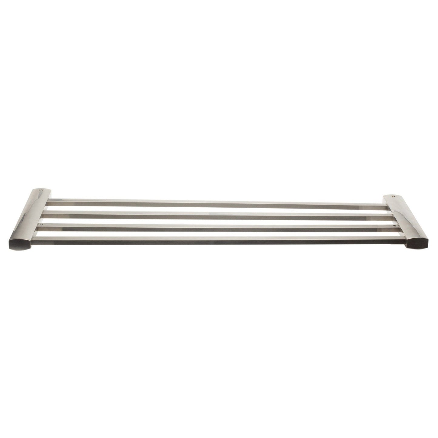 ALFI Brand AB9539-BN 24" Brushed Nickel Wall-Mounted Towel Bar & Shelf Bathroom Accessory