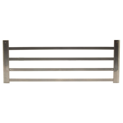 ALFI Brand AB9539-BN 24" Brushed Nickel Wall-Mounted Towel Bar & Shelf Bathroom Accessory