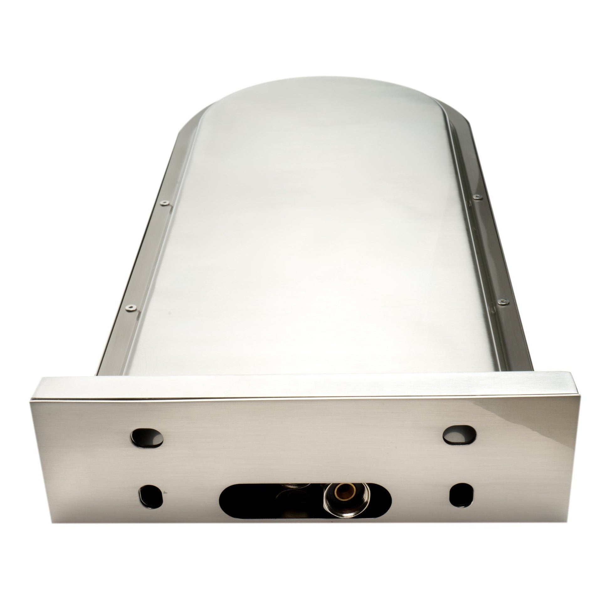 ALFI Brand RAIN10RW-BN 10" Square Brushed Nickel Wall-Mounted Waterfall Rain Brass Shower Head