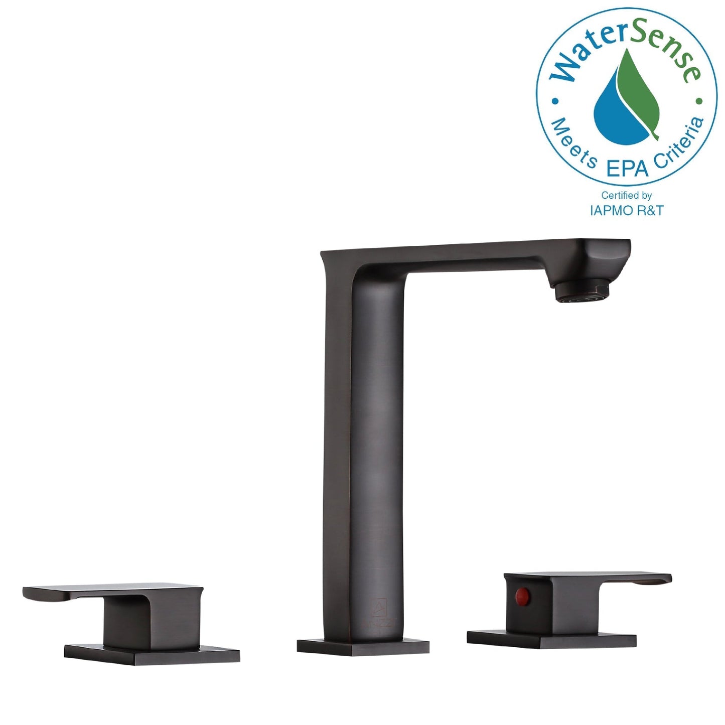 ANZZI Alpine Series 6" Widespread Oil Rubbed Bronze Bathroom Sink Faucet