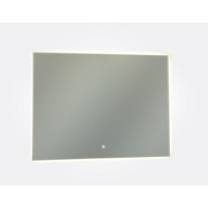 ANZZI Autumn Series 36" x 48" Frameless Led Bathroom Mirror With Built-In Defogger