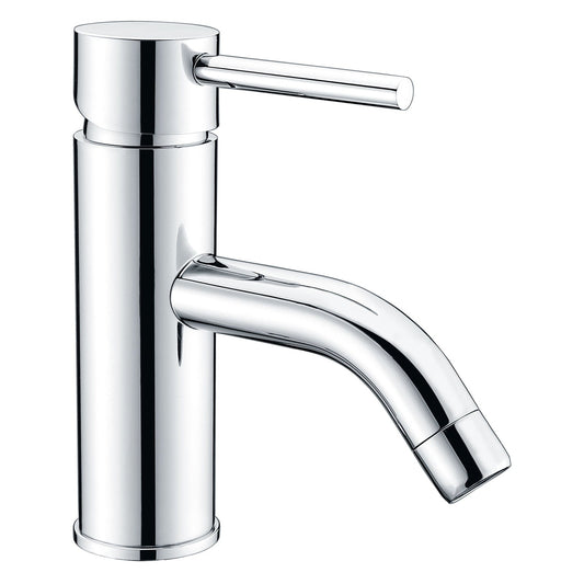 ANZZI Bravo Series 2" Single Hole Polished Chrome Low-Arc Bathroom Sink Faucet