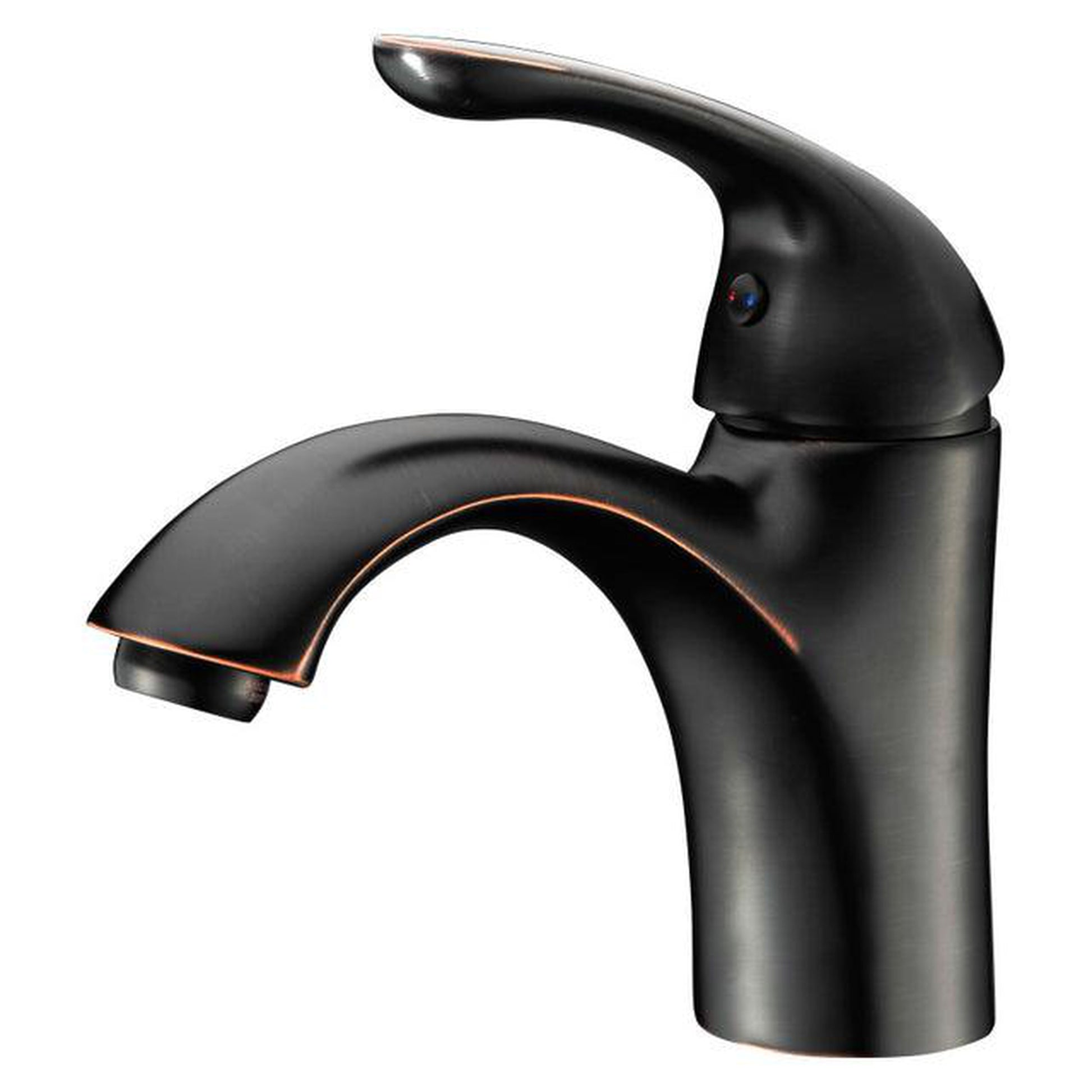 ANZZI Clavier Series 3" Single Hole Oil Rubbed Bronze Mid-Arc Bathroom Sink Faucet