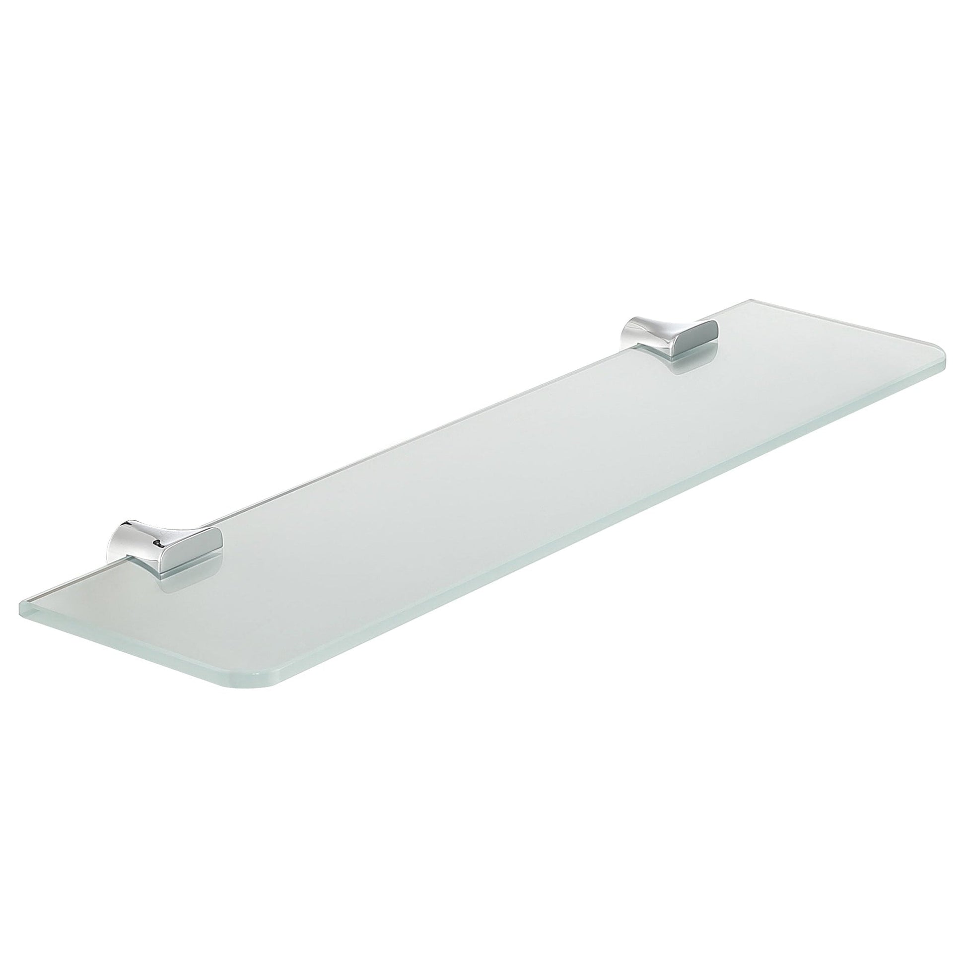 ANZZI Essence Series 19" Polished Chrome Glass Shelf