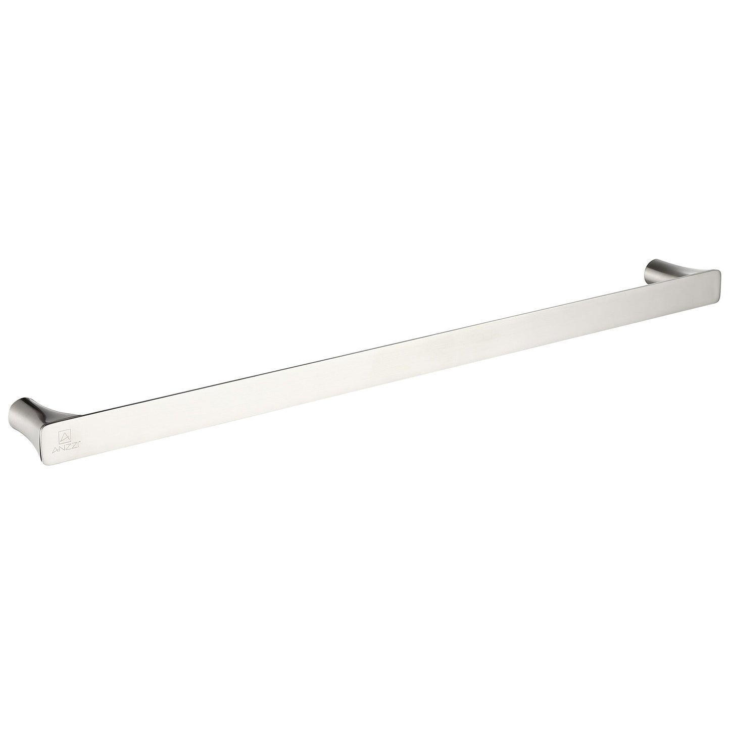 ANZZI Essence Series 25" Brushed Nickel Wall-Mounted Single Towel Bar