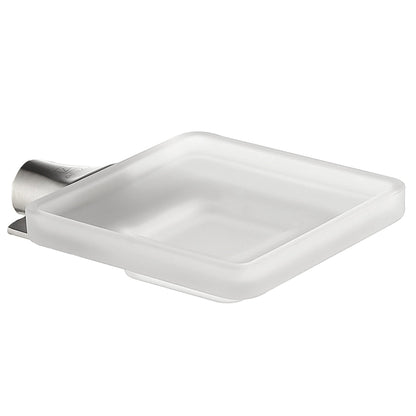 ANZZI Essence Series Brushed Nickel Square Soap Dish