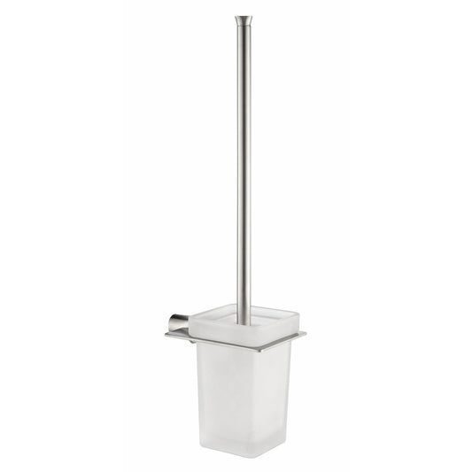 ANZZI Essence Series Polished Chrome Wall-Mounted Toilet Brush With Holder