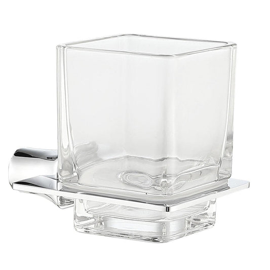 ANZZI Essence Series Polished Chrome Wall-Mounted Toothbrush Holder