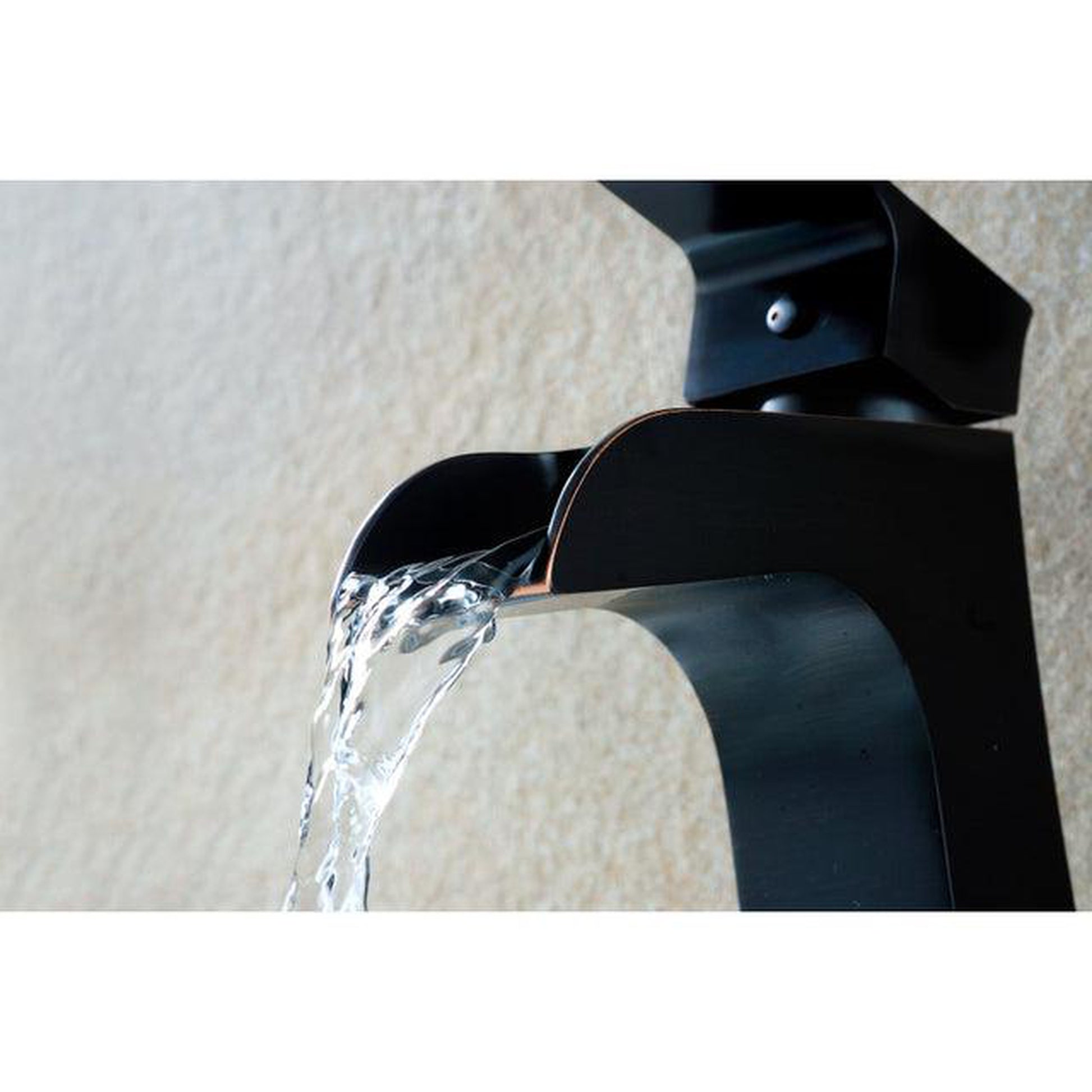 ANZZI Forza Series 4" Single Hole Oil Rubbed Bronze Low-Arc Bathroom Sink Faucet