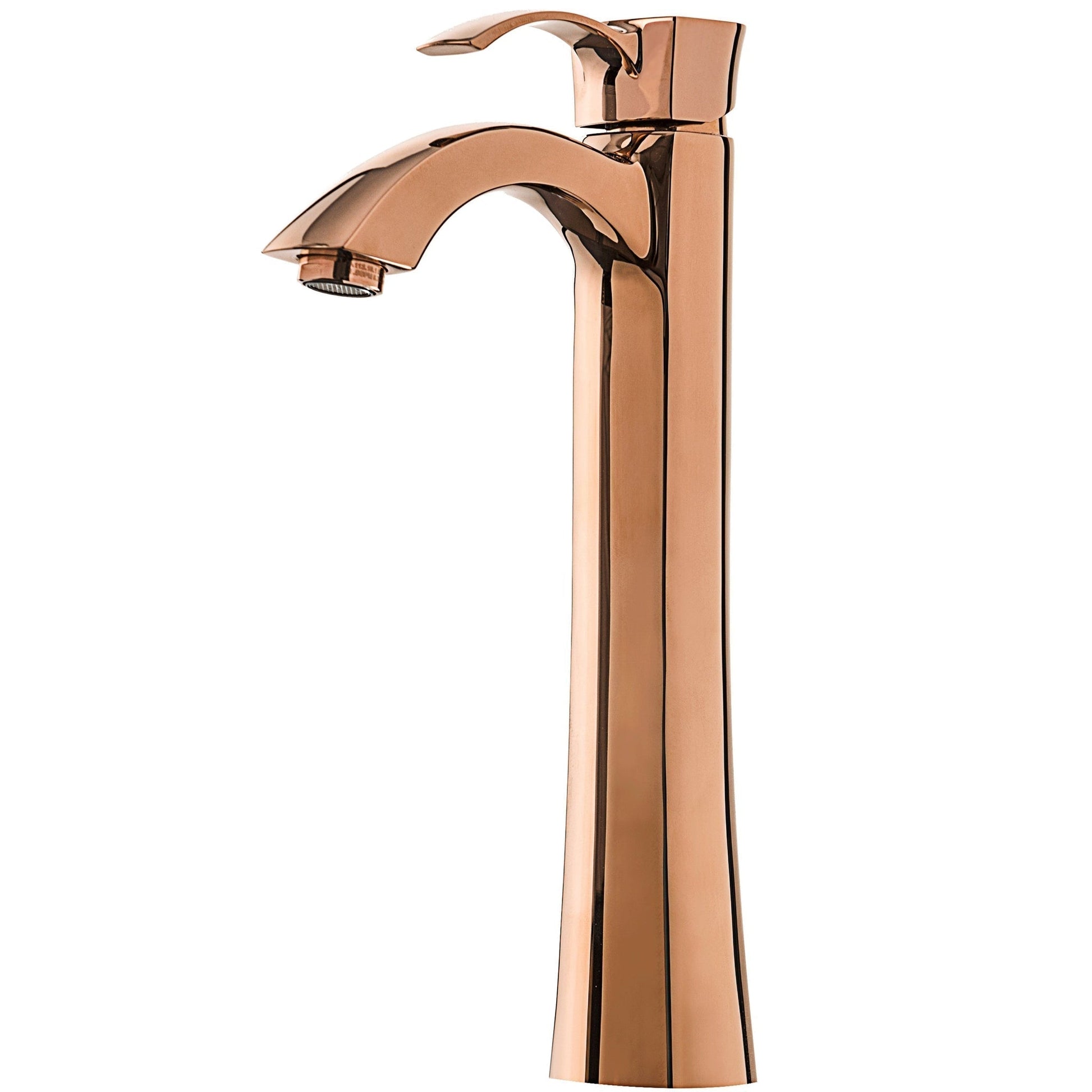 ANZZI Harmony Series 9" Single Hole Rose Gold Bathroom Sink Faucet