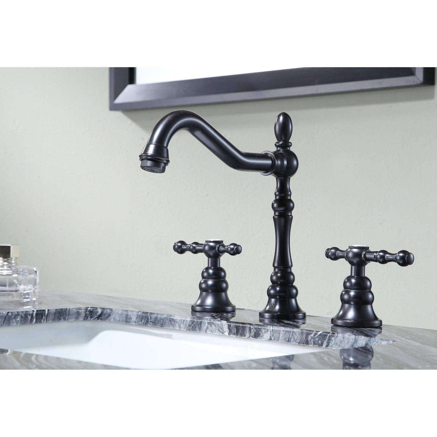 ANZZI Highland Series 6" Widespread Oil Rubbed Bronze Bathroom Sink Faucet