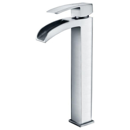 ANZZI Key Series 9" Single Hole Polished Chrome Bathroom Sink Faucet