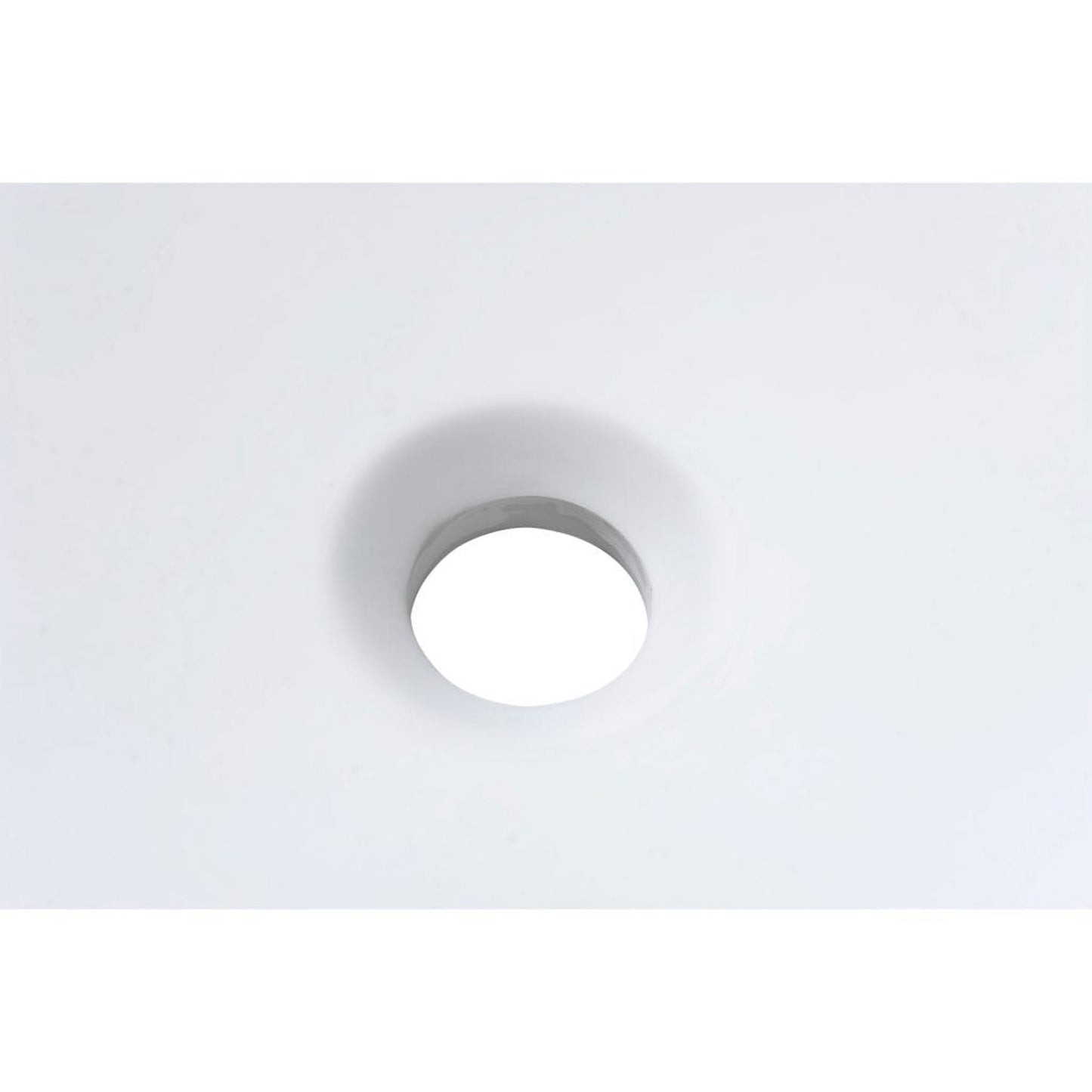 ANZZI Matimbi Series 16" x 16" Square Shape Matte White Vessel Sink