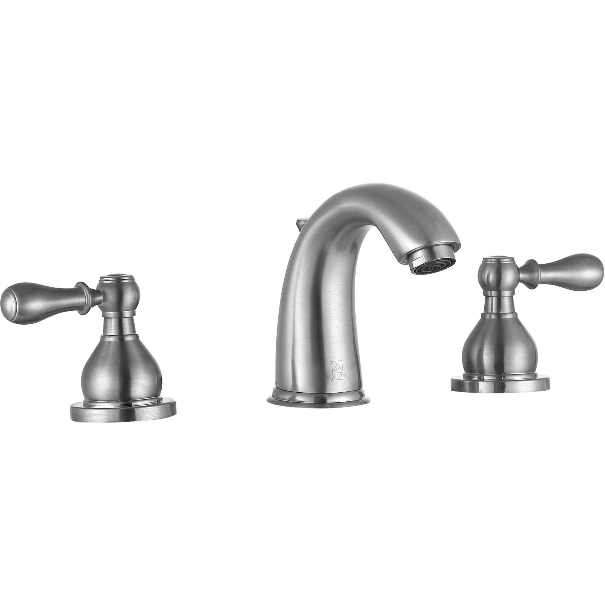 ANZZI Merchant Series 4" Widespread Brushed Nickel Bathroom Sink Faucet