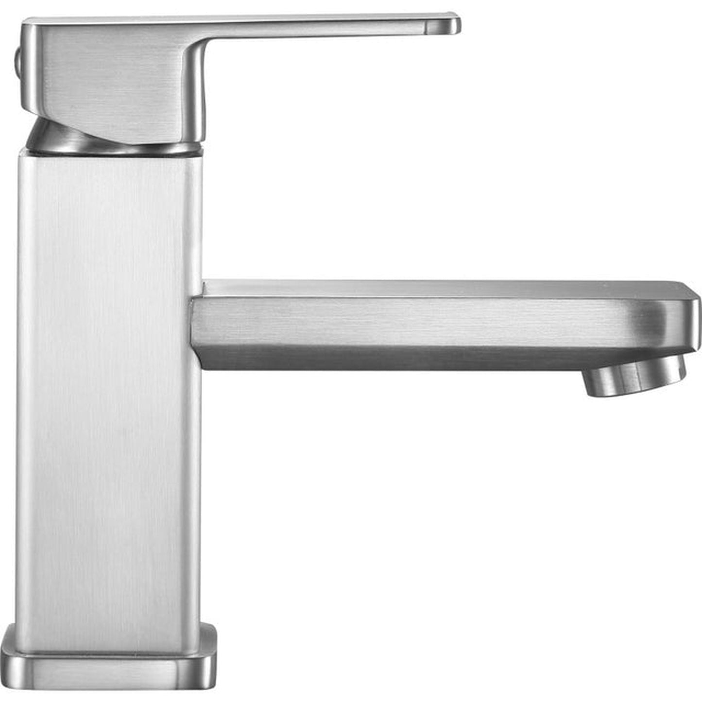 ANZZI Naiadi Series 3" Single Hole Brushed Nickel Bathroom Sink Faucet