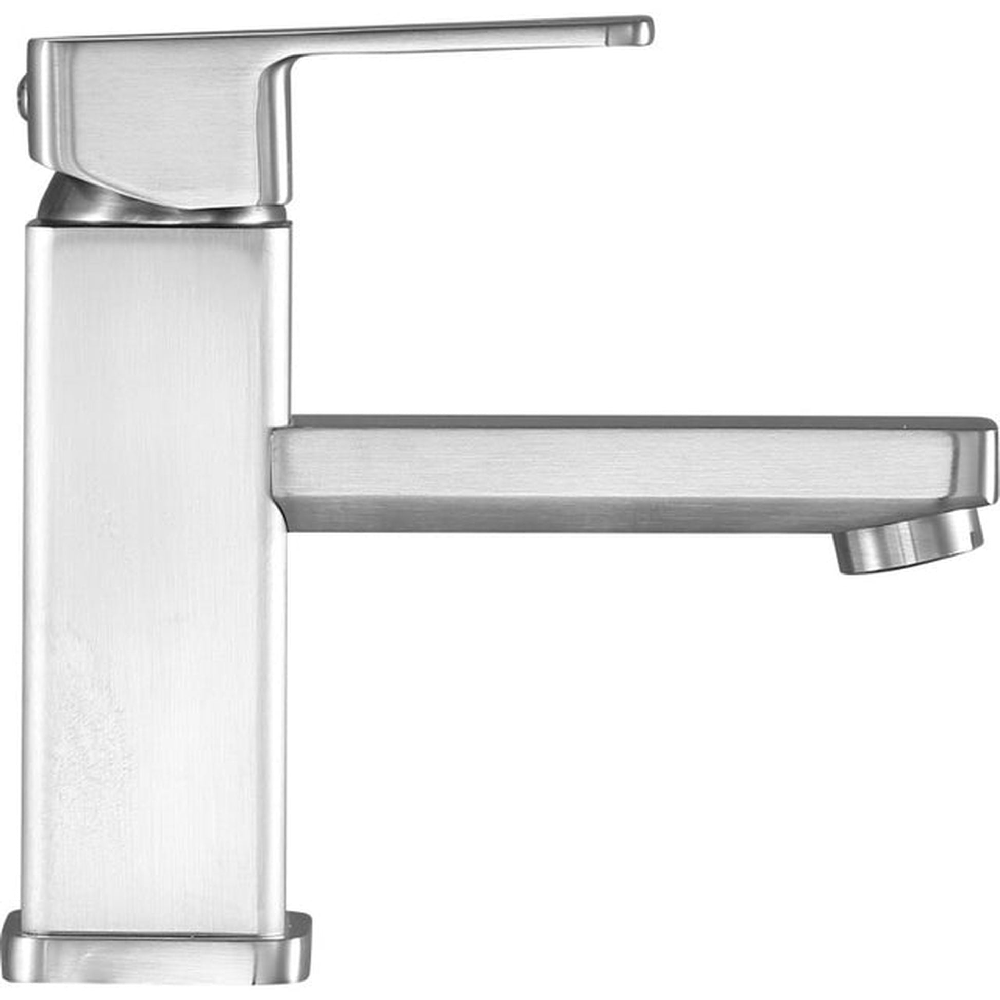 ANZZI Naiadi Series 3" Single Hole Brushed Nickel Bathroom Sink Faucet