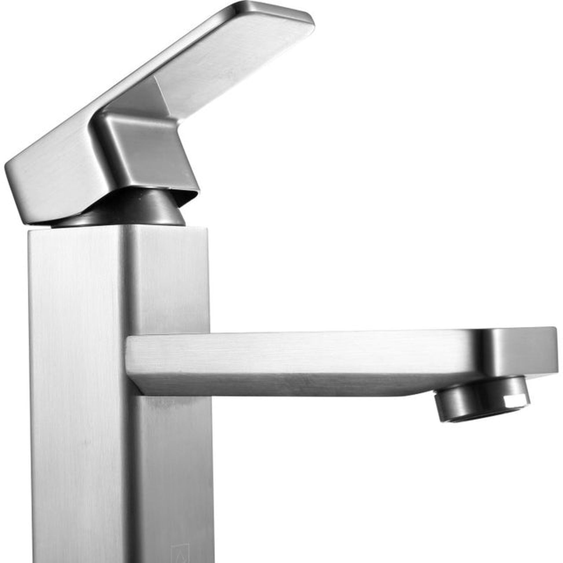 ANZZI Naiadi Series 3" Single Hole Brushed Nickel Bathroom Sink Faucet