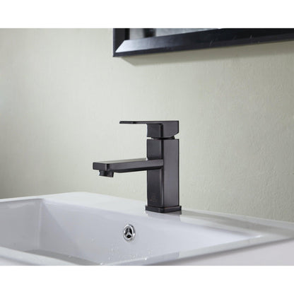 ANZZI Naiadi Series 3" Single Hole Oil Rubbed Bronze Bathroom Sink Faucet