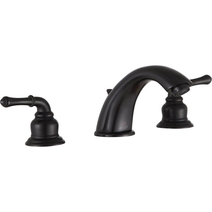 ANZZI Prince Series 3" Widespread Oil Rubbed Bronze Bathroom Sink Faucet