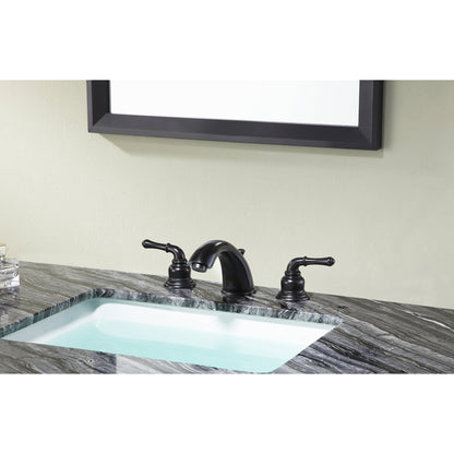 ANZZI Prince Series 3" Widespread Oil Rubbed Bronze Bathroom Sink Faucet